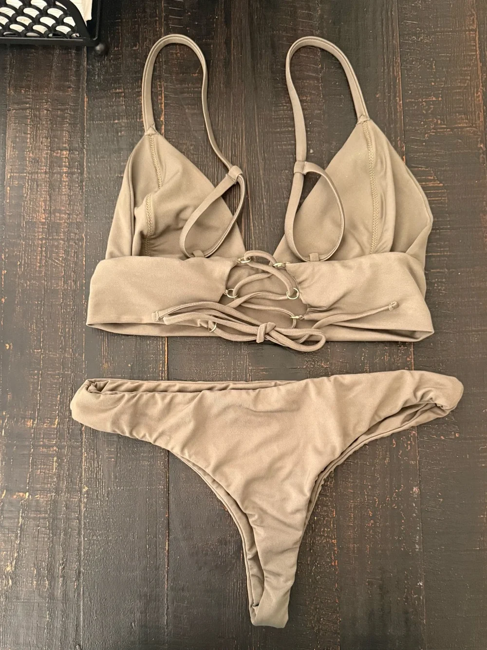 Gooseberry Seaside two-piece bikini set - coconut